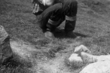 300: Joe Mulrooney holding young John Kerrivan. (circa 1957) [courtesy of Lorraine Kerrivan]  - Joe son of Thomas Mulrooney &amp;amp; Margaret Kerrivan; John son of James Kerrivan &amp;amp; Josephine Norman